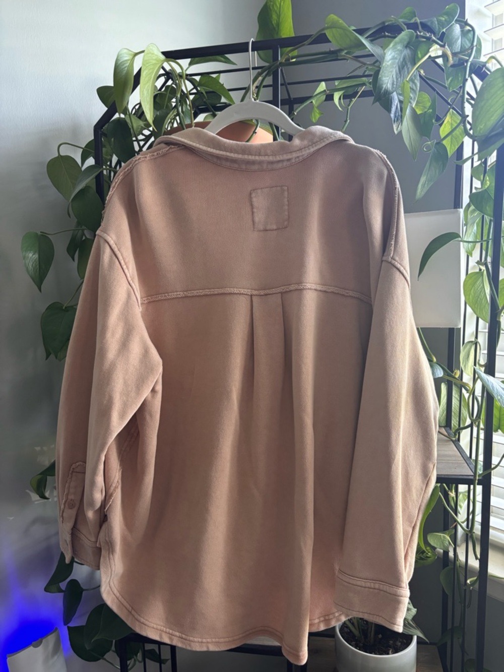 Aerie Oversized Button-Up Shacket